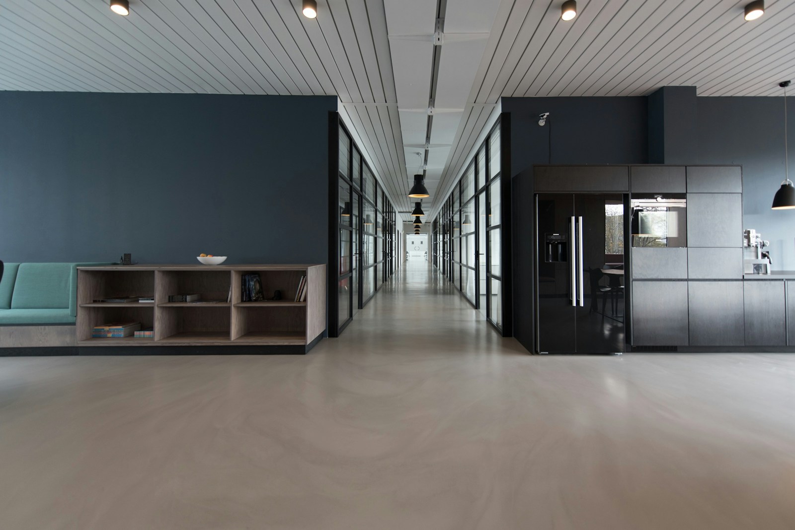 Consultation meeting room where employment counsel reviewed termination strategy with the client